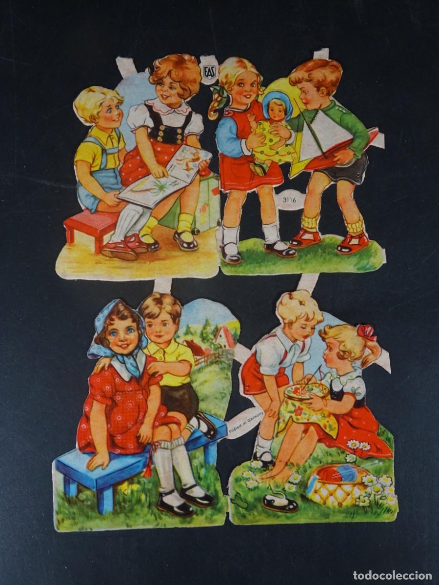 Coleccionismo Cromos troquelados antiguos: CROMOS DE PICAR TROQUELADOS, NI&Ntilde;OS, VER FOTOS