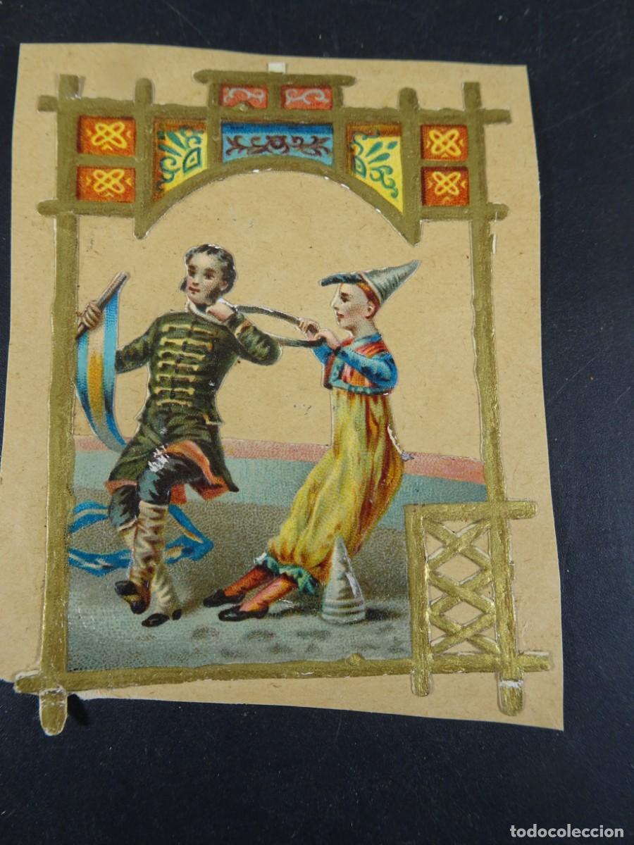 Coleccionismo Cromos troquelados antiguos: ANTIGUO CROMO TROQUELADO, VER FOTOS