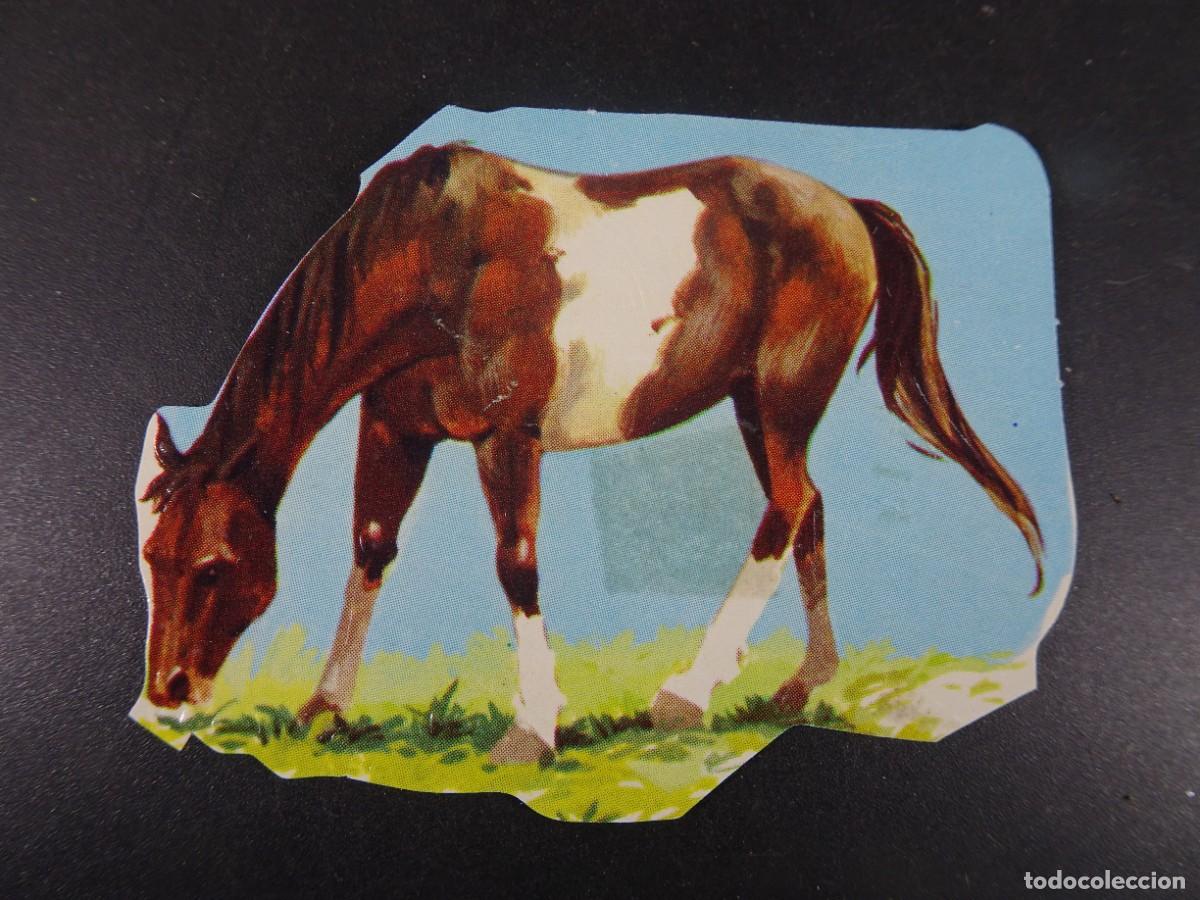 Coleccionismo Cromos troquelados antiguos: ANTIGUO CROMO TROQUELADO CABALLO, VER FOTOS