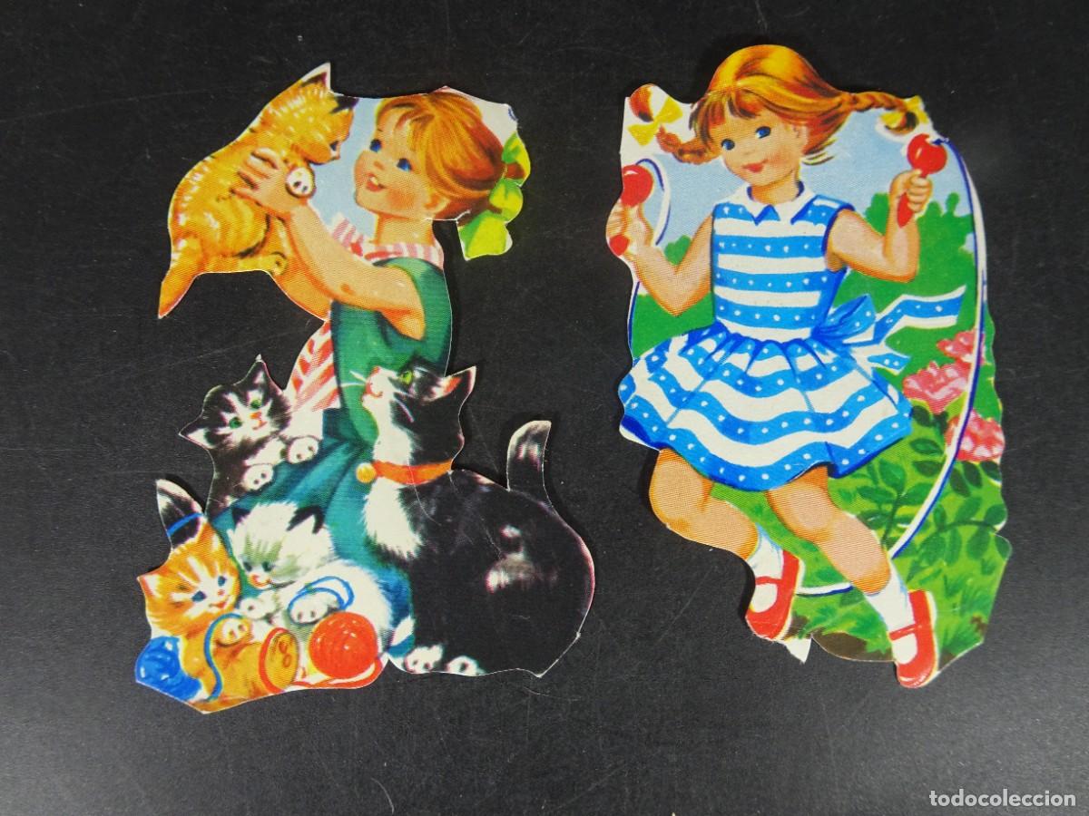 Coleccionismo Cromos troquelados antiguos: 2 ANTIGUOS CROMOS TROQUELADOS , VER FOTOS
