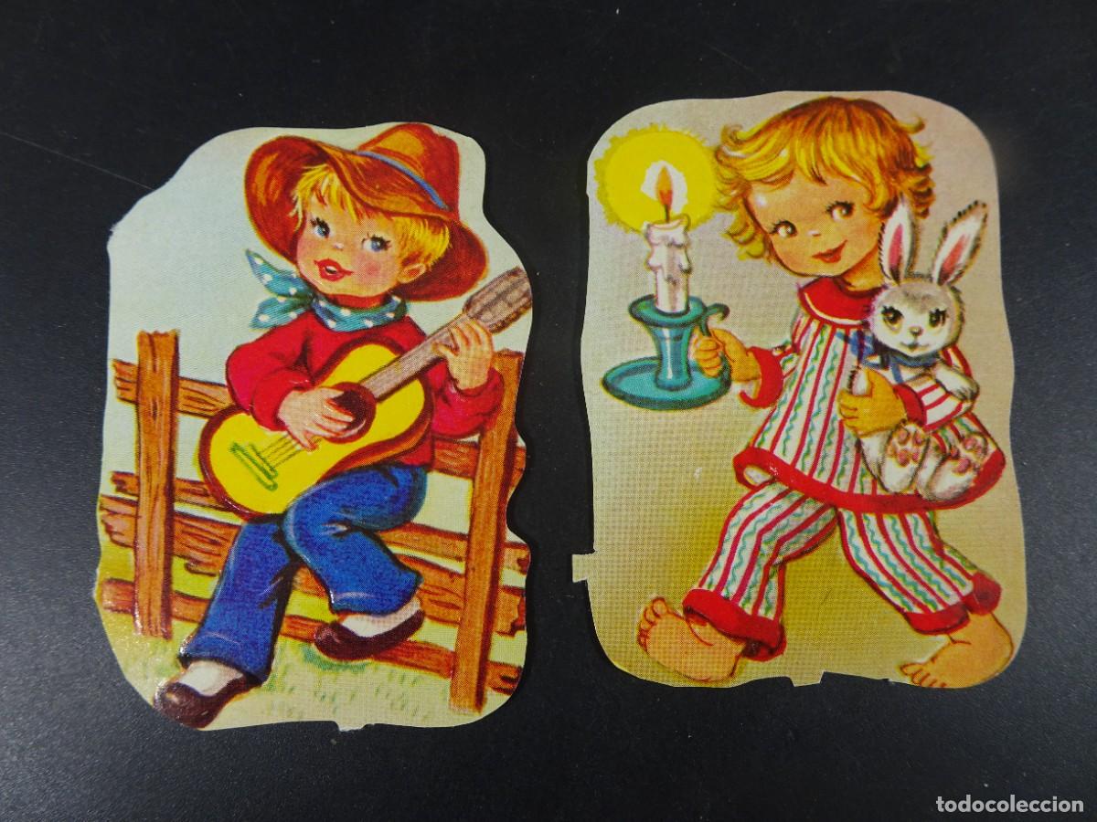 Coleccionismo Cromos troquelados antiguos: 2 ANTIGUOS CROMOS TROQUELADOS , VER FOTOS