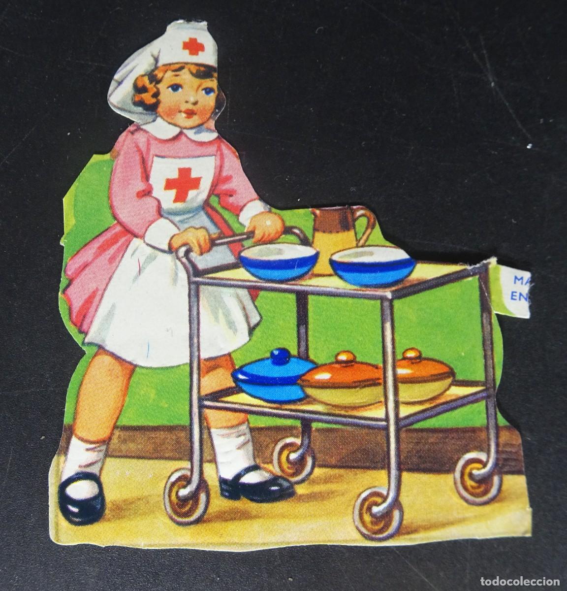 Coleccionismo Cromos troquelados antiguos: ANTIGUO CROMO TROQUELADO , VER FOTOS