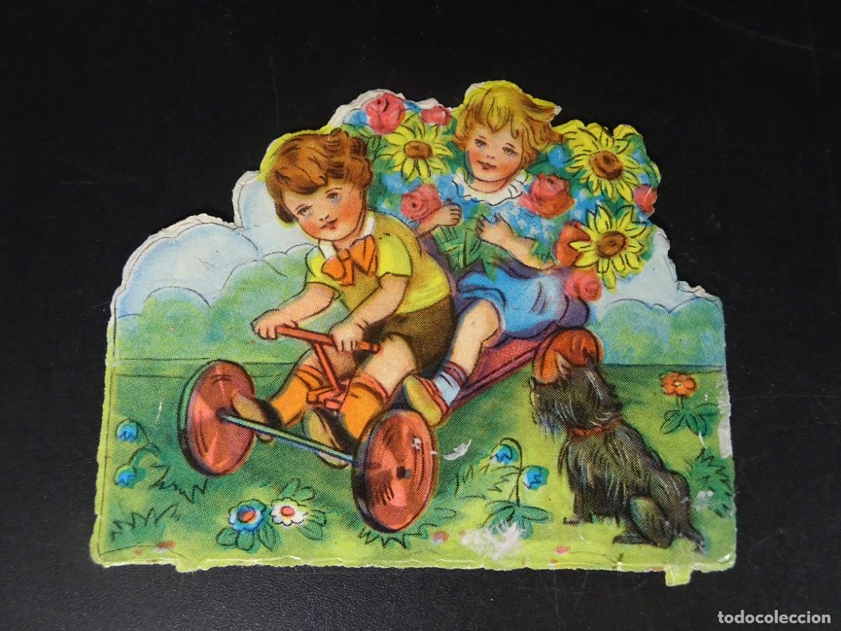 Coleccionismo Cromos troquelados antiguos: ANTIGUO CROMO TROQUELADO , VER FOTOS
