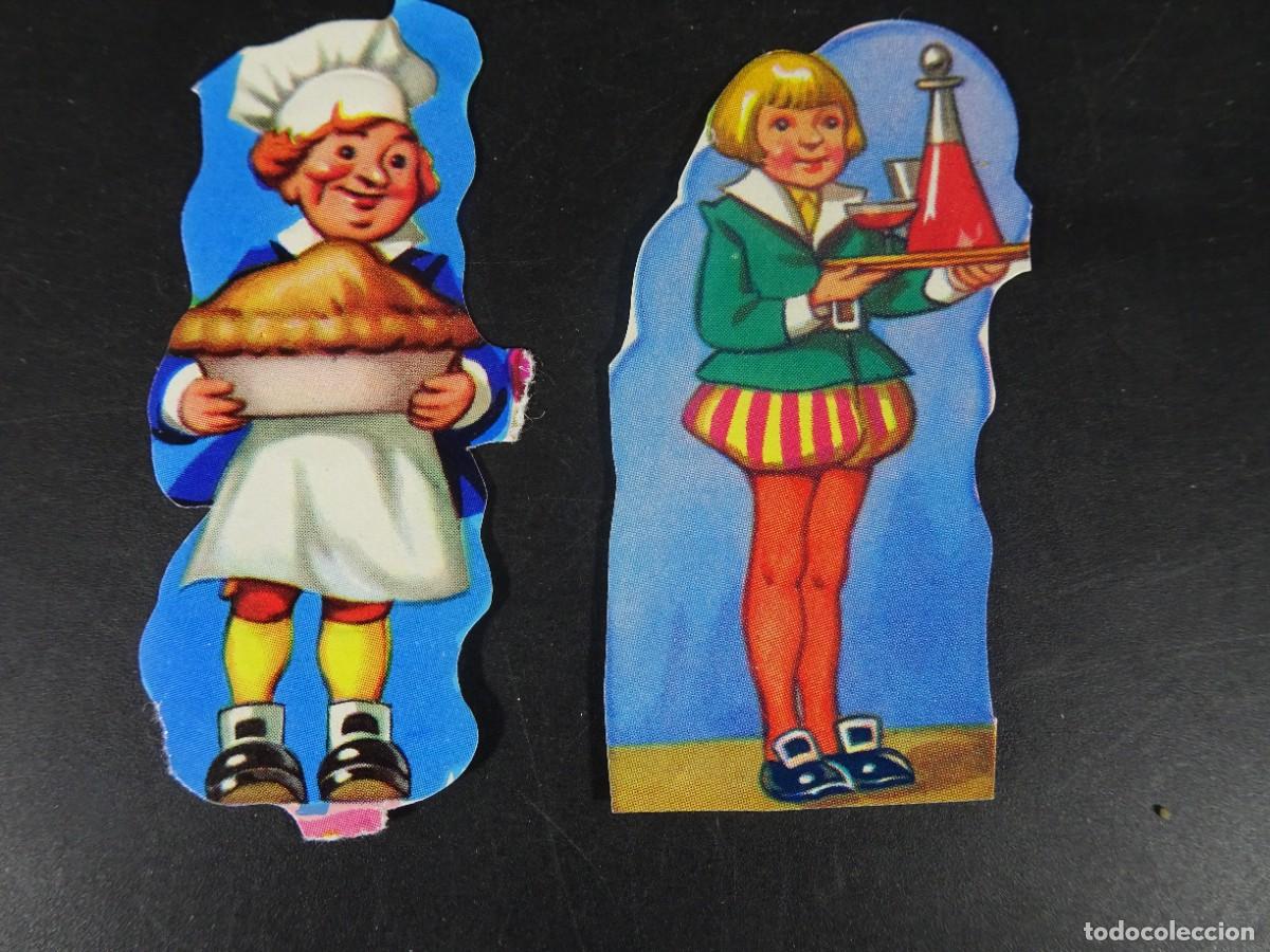 Coleccionismo Cromos troquelados antiguos: 2 ANTIGUOS CROMOS TROQUELADOS , VER FOTOS