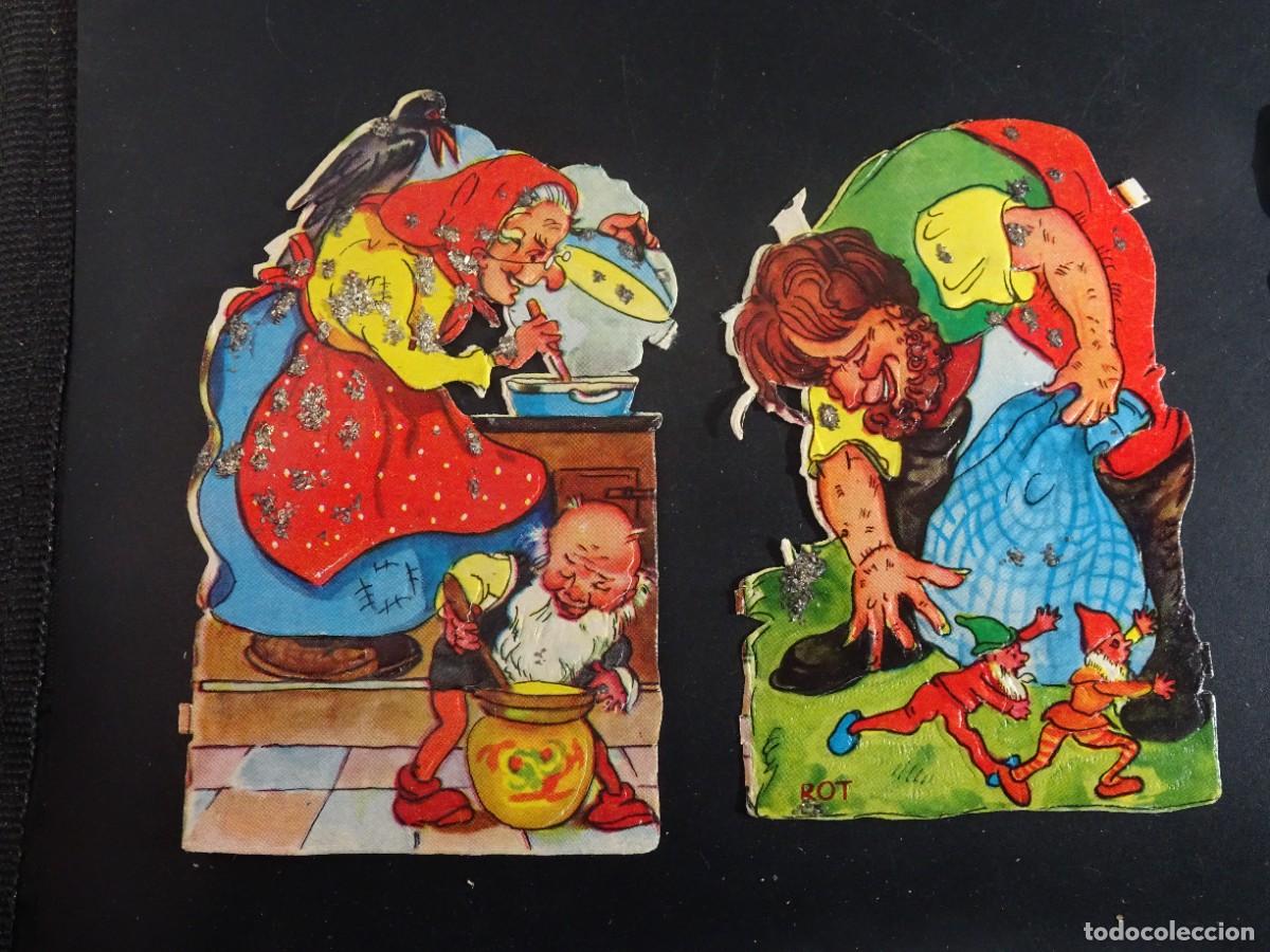 Coleccionismo Cromos troquelados antiguos: 2 ANTIGUOS CROMOS TROQUELADOS , VER FOTOS