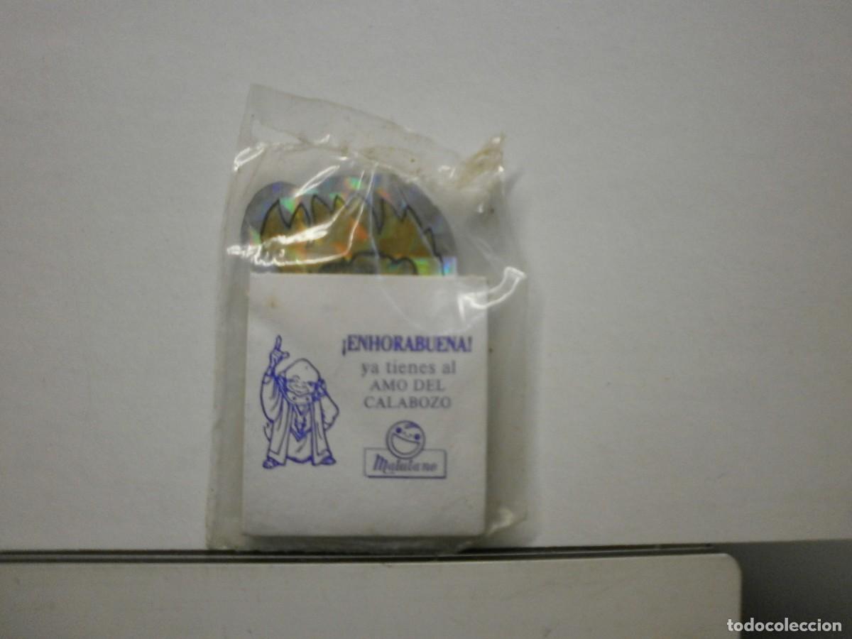 Coleccionismo Cromos troquelados antiguos: sobre sin abrir completo matutano a&ntilde;os 80 dragones y mazmorras holografico