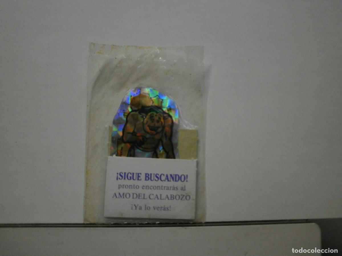 Coleccionismo Cromos troquelados antiguos: sobre sin abrir completo matutano a&ntilde;os 80 dragones y mazmorras holografico