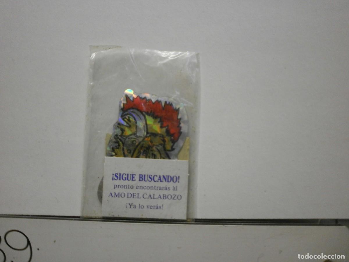 Coleccionismo Cromos troquelados antiguos: sobre sin abrir completo matutano a&ntilde;os 80 dragones y mazmorras holografico