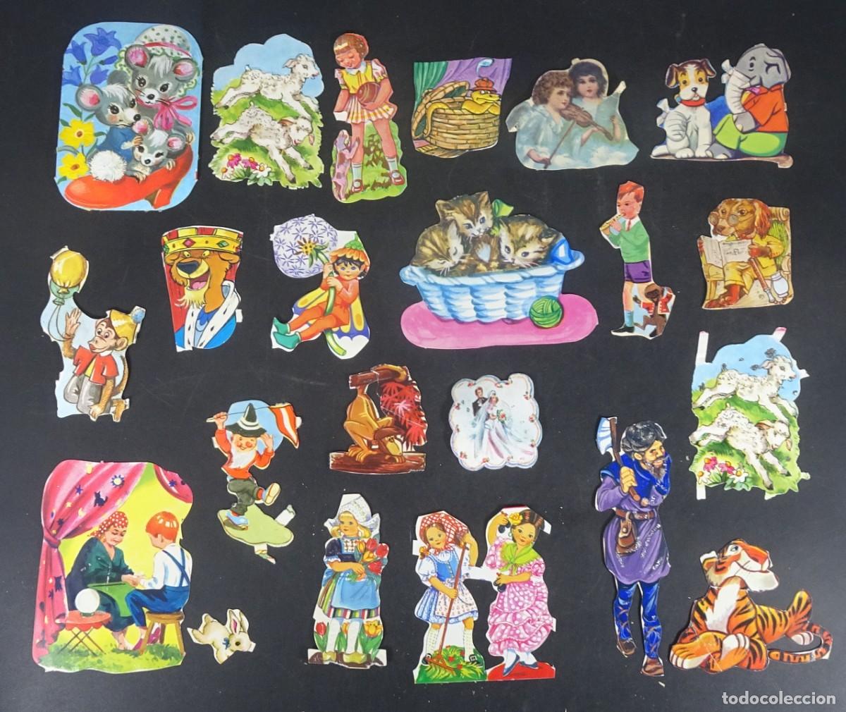Coleccionismo Cromos troquelados antiguos: LOTE ANTIGUOS CROMOS TROQUELADOS, VARIADOS, VER FOTOS