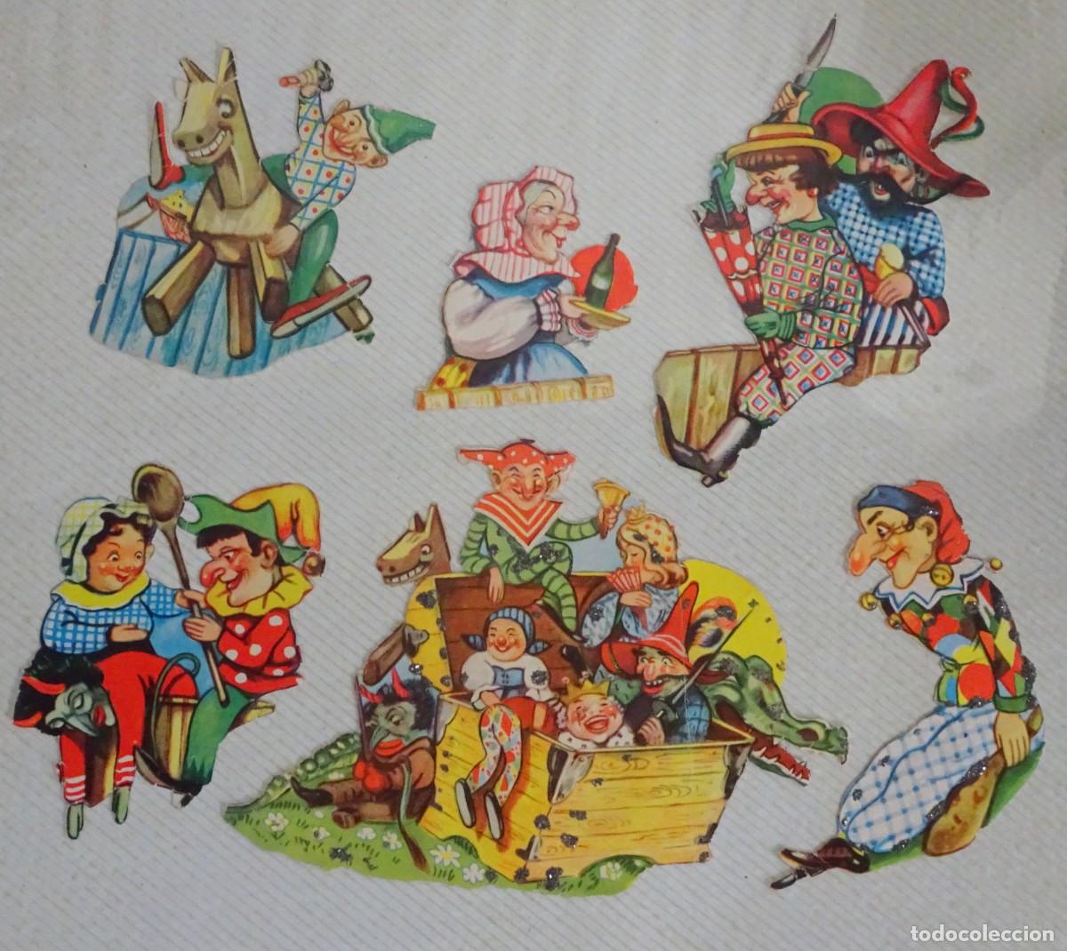 Coleccionismo Cromos troquelados antiguos: LOTE DE ANTIGUOS CROMOS TROQUELADOS, VARIADOS, VER FOTOS