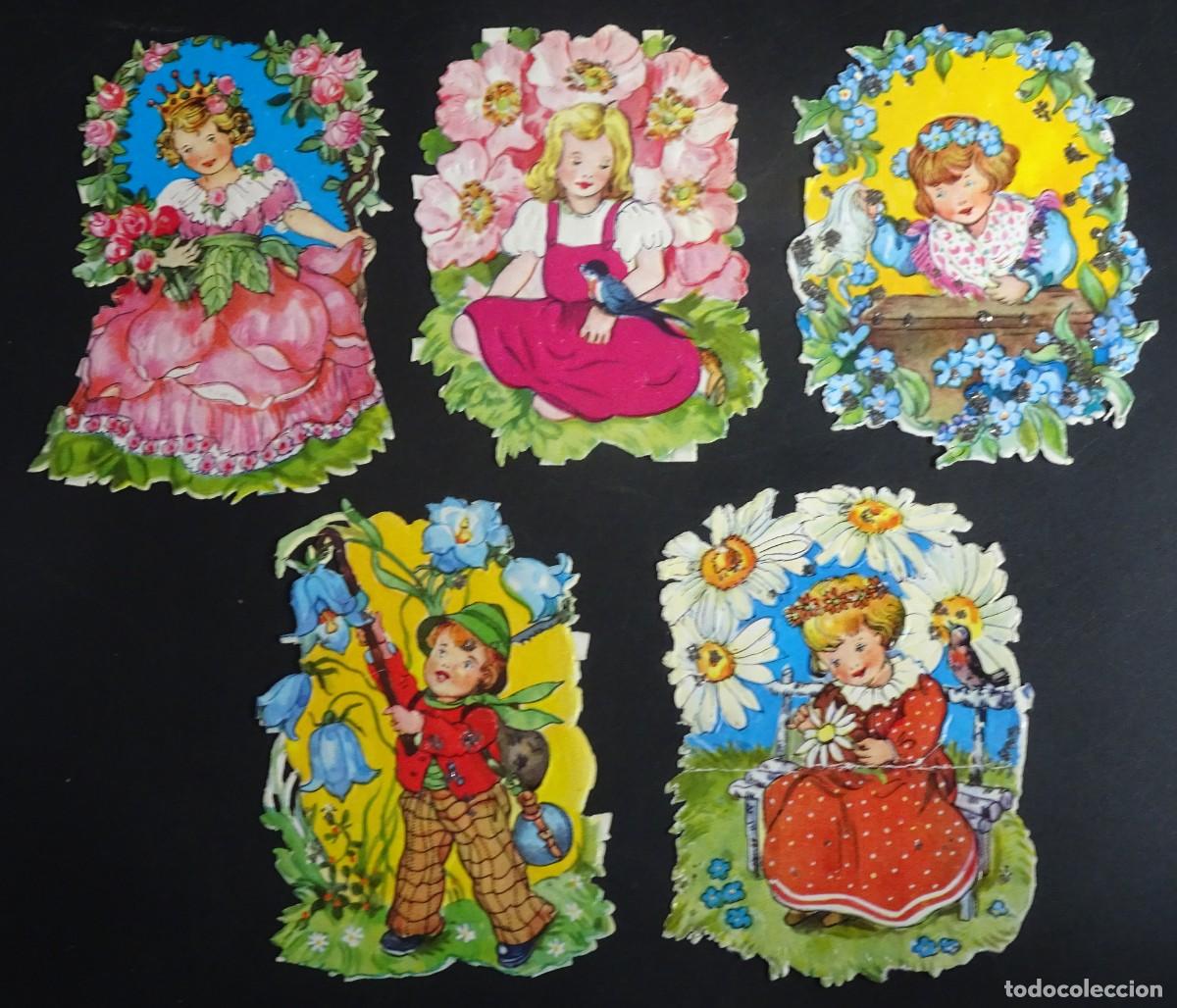 Coleccionismo Cromos troquelados antiguos: LOTE DE ANTIGUOS CROMOS TROQUELADOS, VARIADOS, VER FOTOS