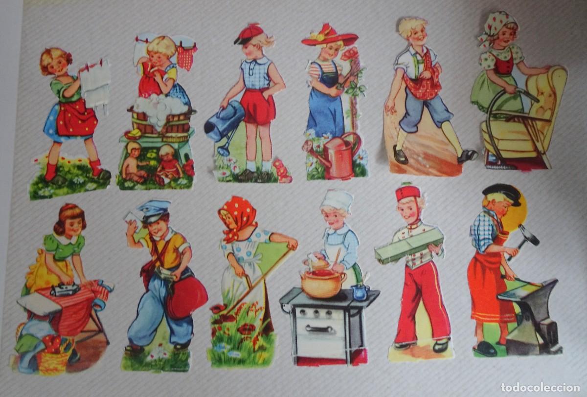 Sammeln alte gestanzte Sammelbilder: LOTE 12 ANTIGUOS CROMOS TROQUELADOS, VER FOTOS
