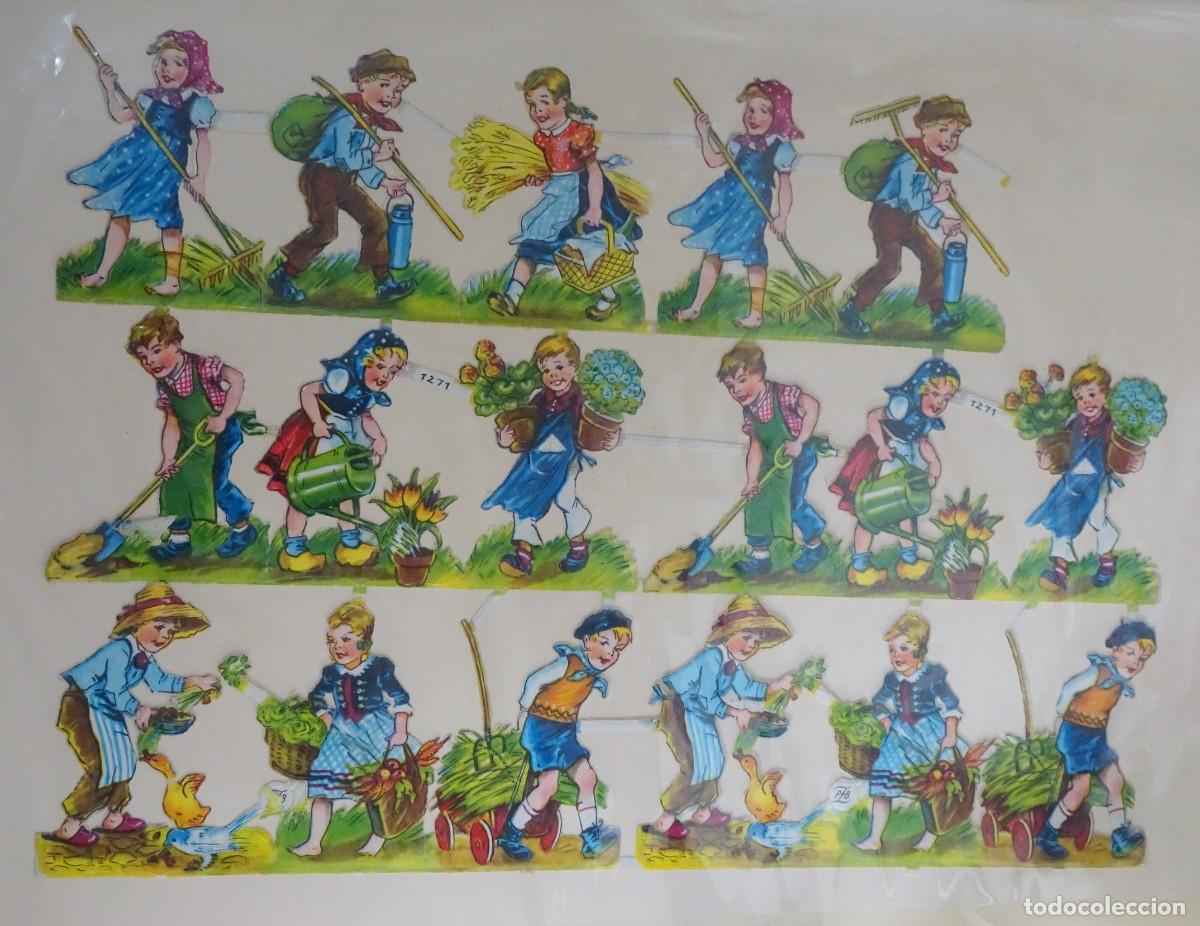Coleccionismo Cromos troquelados antiguos: LOTE ANTIGUOS CROMOS TROQUELADOS, VER FOTOS