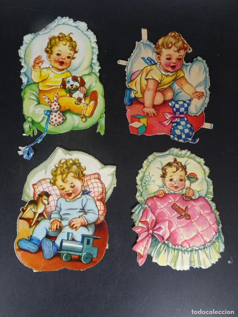 Coleccionismo Cromos troquelados antiguos: LOTE ANTIGUOS CROMOS TROQUELADOS, BEB&Eacute;S, VER FOTOS