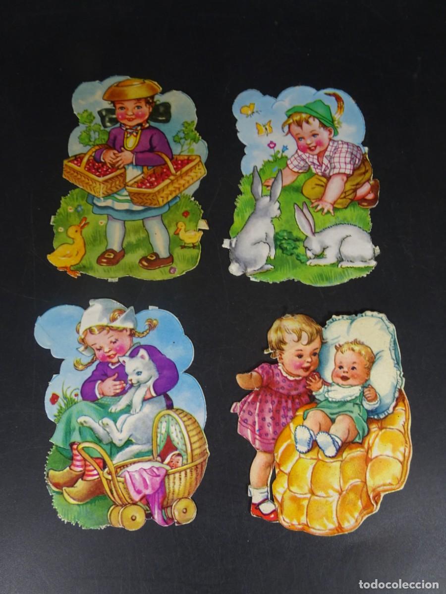 Coleccionismo Cromos troquelados antiguos: LOTE ANTIGUOS CROMOS TROQUELADOS, VER FOTOS