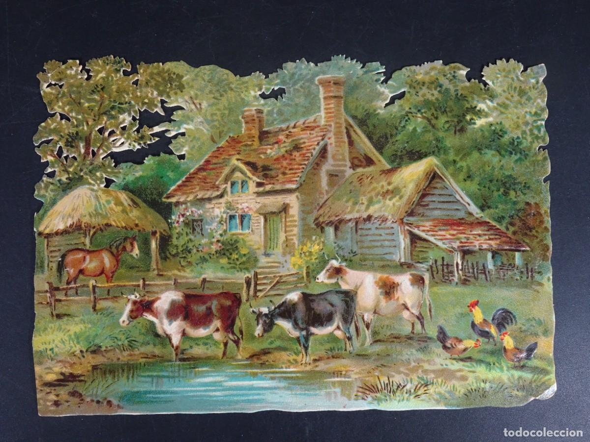 Colecionismo Cromos recortados antigos: ANTIGUO CROMO TROQUELADO, TAMA&Ntilde;O GRANDE, VER FOTOS