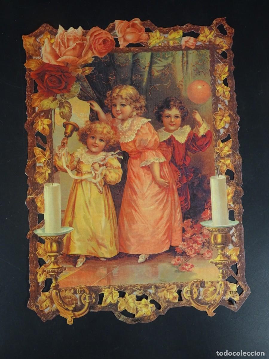 Collectionnisme Cartes &agrave; collectionner massicot&eacute;es anciennes: ANTIGUO CROMO TROQUELADO, VER FOTOS