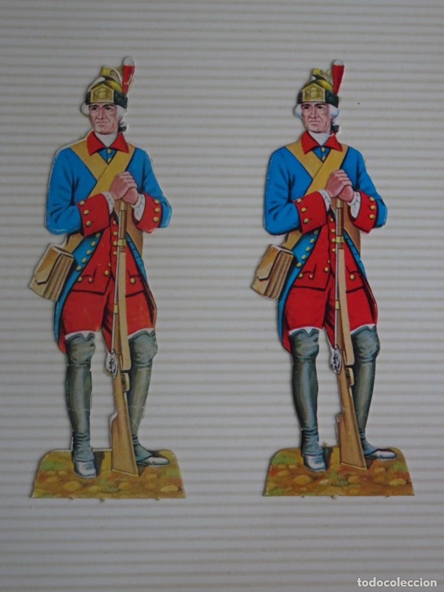 Colecionismo Cromos recortados antigos: LOTE DE ANTIGUOS CROMOS TROQUELADOS, MILITAR, SOLDADOS, VER FOTOS