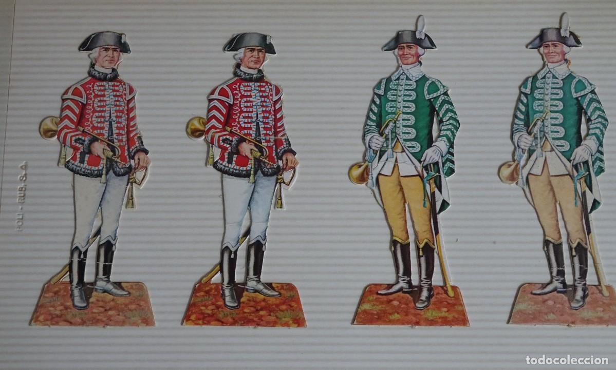 Colecionismo Cromos recortados antigos: LOTE DE ANTIGUOS CROMOS TROQUELADOS, MILITAR, SOLDADOS, VER FOTOS