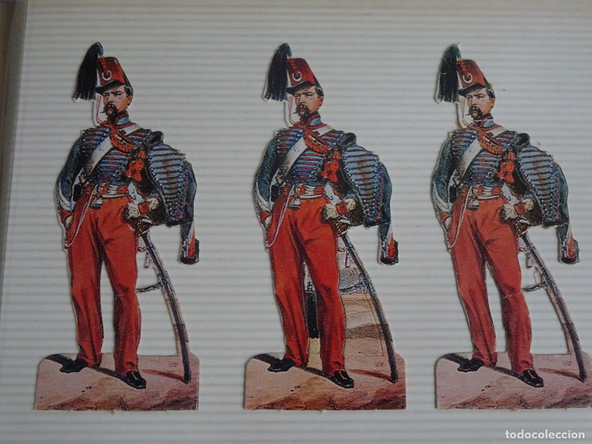 Colecionismo Cromos recortados antigos: LOTE DE ANTIGUOS CROMOS TROQUELADOS, MILITAR, SOLDADOS, VER FOTOS
