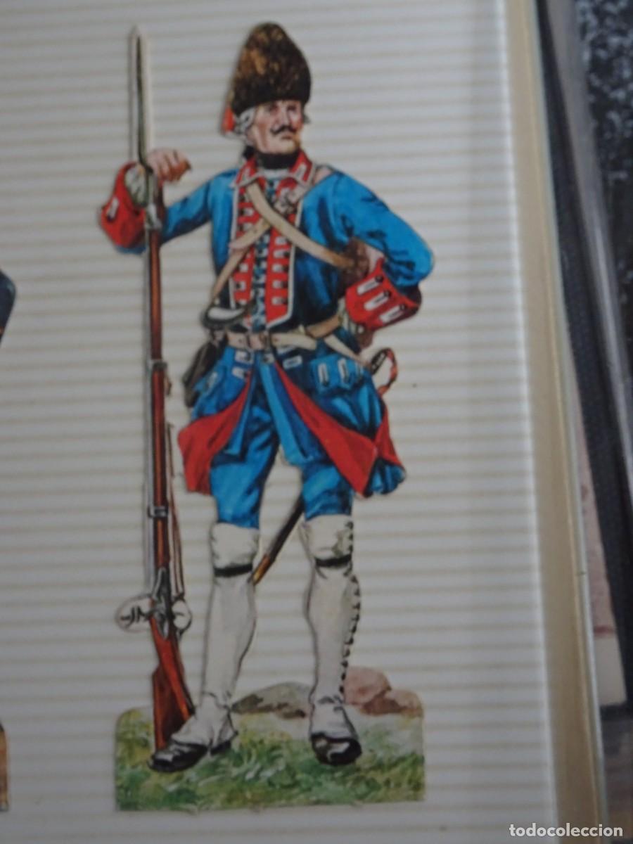Colecionismo Cromos recortados antigos: ANTIGUO CROMO TROQUELADO, MILITAR, VER FOTOS