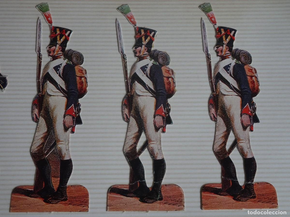 Coleccionismo Cromos troquelados antiguos: LOTE DE ANTIGUOS CROMOS TROQUELADOS, MILITAR, SOLDADOS, VER FOTOS