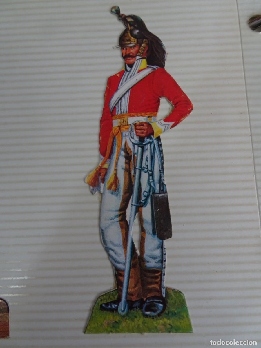 Coleccionismo Cromos troquelados antiguos: LOTE DE ANTIGUOS CROMOS TROQUELADOS, MILITAR, SOLDADOS, VER FOTOS