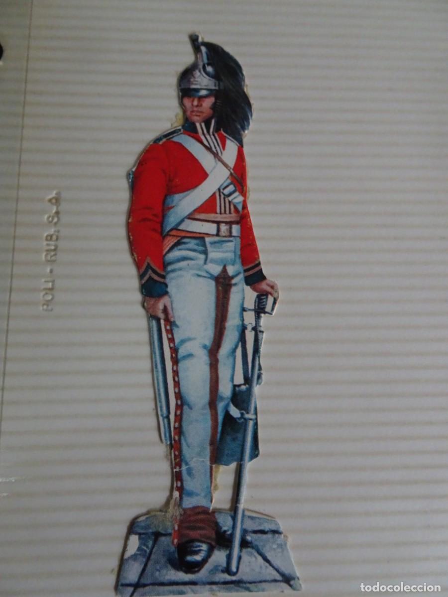 Coleccionismo Cromos troquelados antiguos: ANTIGUO CROMO TROQUELADO, MILITAR, SOLDADO, VER FOTOS