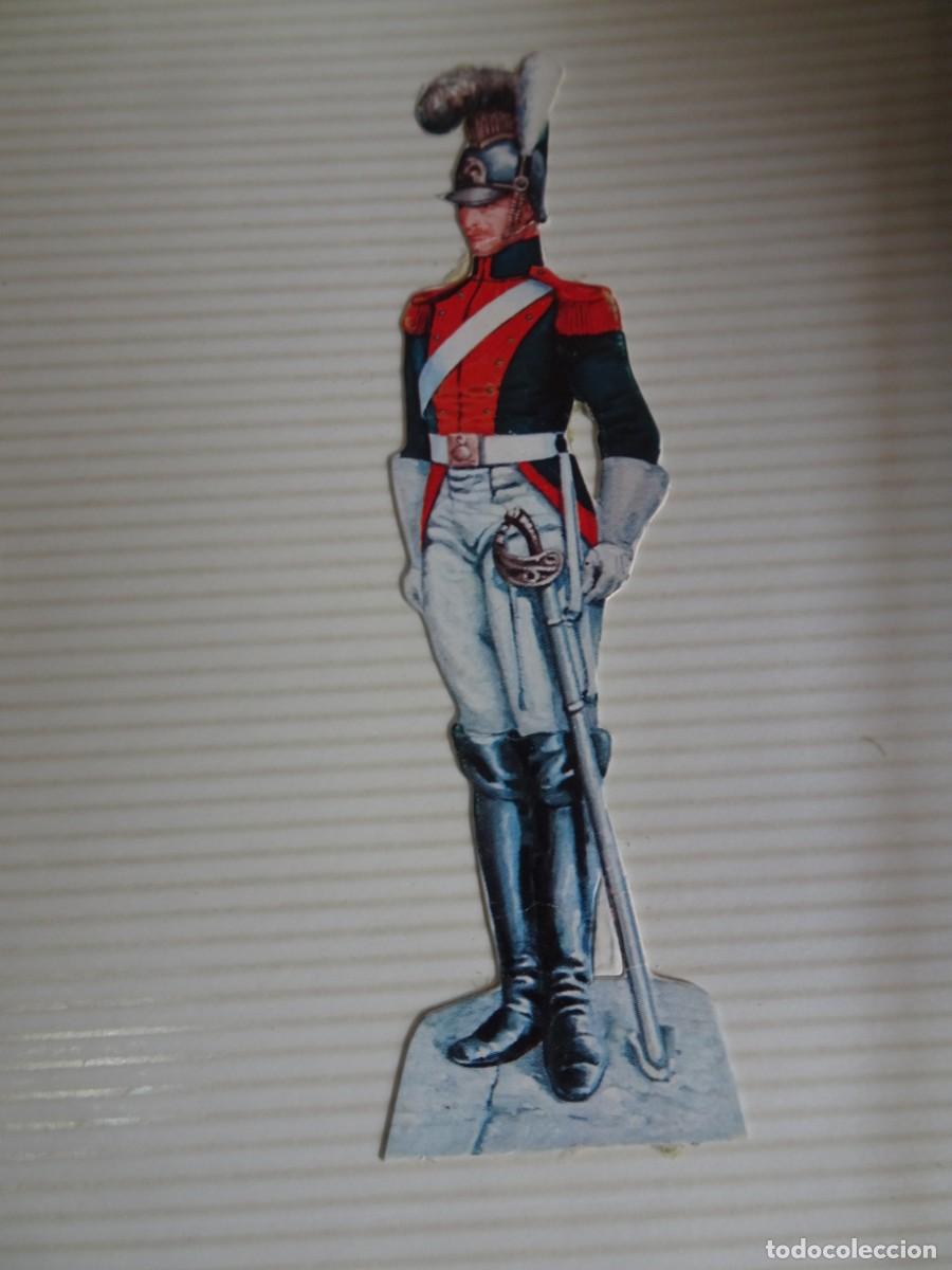 Coleccionismo Cromos troquelados antiguos: ANTIGUO CROMO TROQUELADO, MILITAR, SOLDADO, VER FOTOS