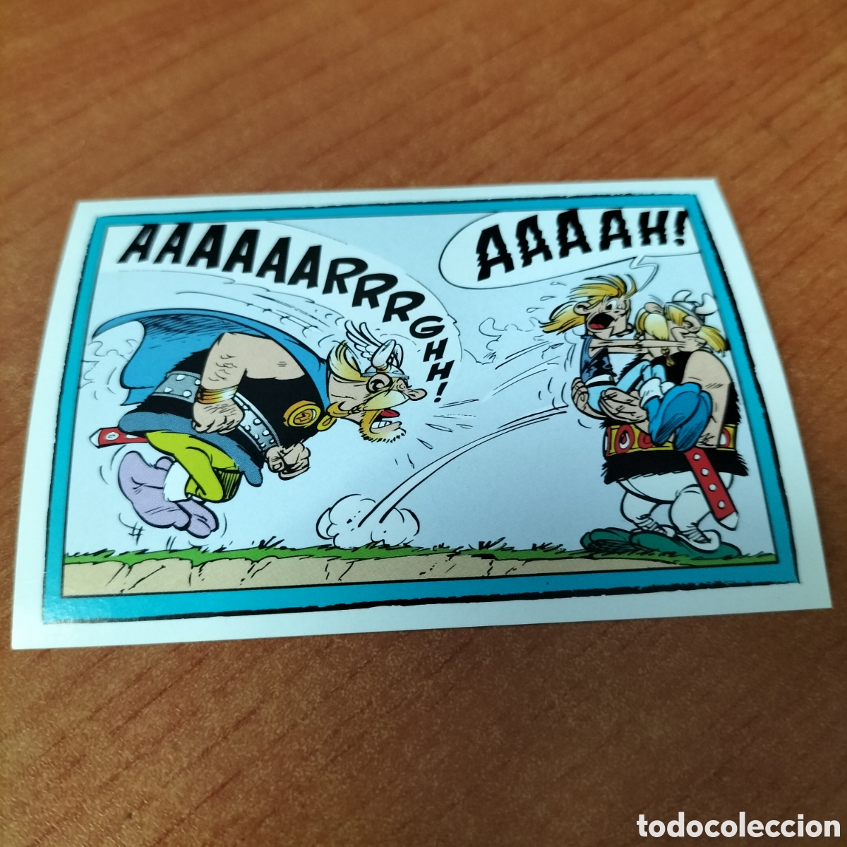 Collectable Antique Stamped Cards: AAA - CROMO STICKER. PANINI. AST&Eacute;RIX ALBUM DE VIAJES N&ordm; 48