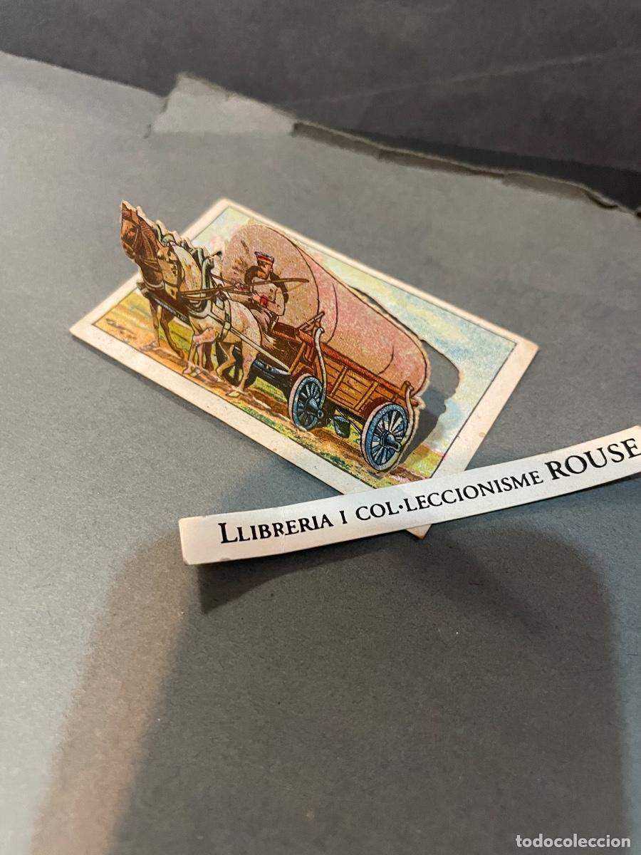 Coleccionismo cromos troquelados antiguos: ANTIGUO CROMO PRINCIPIO S. XX TROQUELADO CARRO MILITAR 1 GUERRA MUNDIAL CHOCOLATES TORRAS BA&Ntilde;OLAS ,