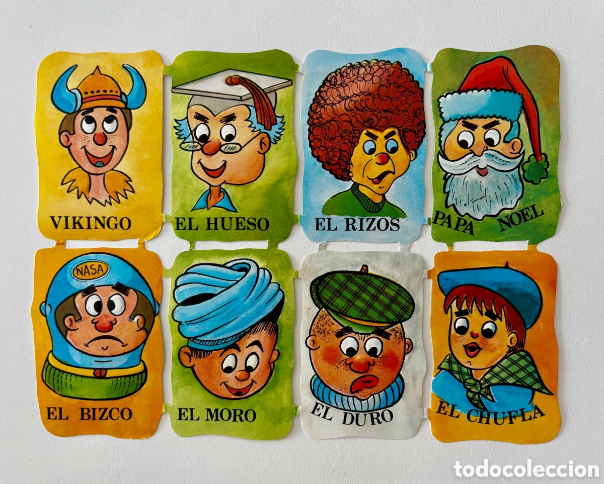 Coleccionismo cromos troquelados antiguos: L&aacute;mina CROMOS TROQUELADOS espa&ntilde;oles LISEL dibujos pesonajes 70/80 NUEVA colecci&oacute;n antiguo ni&ntilde;as