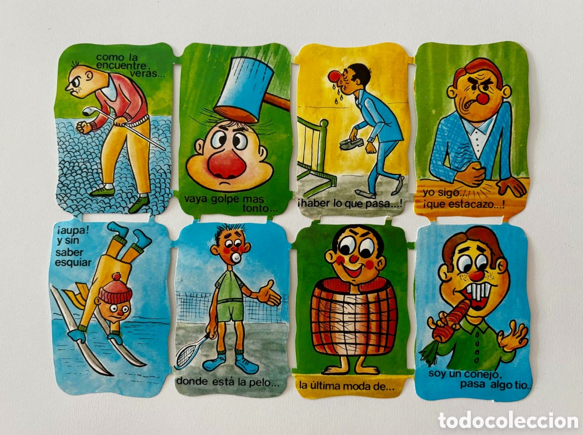 Coleccionismo cromos troquelados antiguos: L&aacute;mina CROMOS TROQUELADOS espa&ntilde;oles LISEL dibujos pesonajes 70/80 NUEVA colecci&oacute;n antiguo ni&ntilde;as
