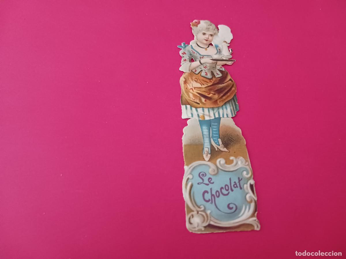 Coleccionismo cromos troquelados antiguos: cromo troquelado, el chocolate, compa&ntilde;ia colonial
