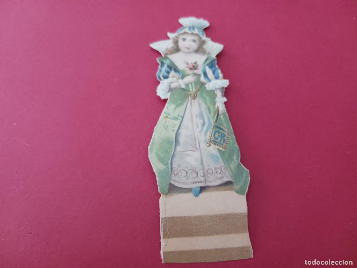 Coleccionismo cromos troquelados antiguos: cromo troquelado, princesa, compa&ntilde;ia colonial