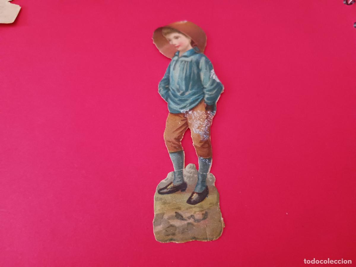 Coleccionismo cromos troquelados antiguos: cromo troquelado, olla por sombrero, regalo de evaristo juncosa