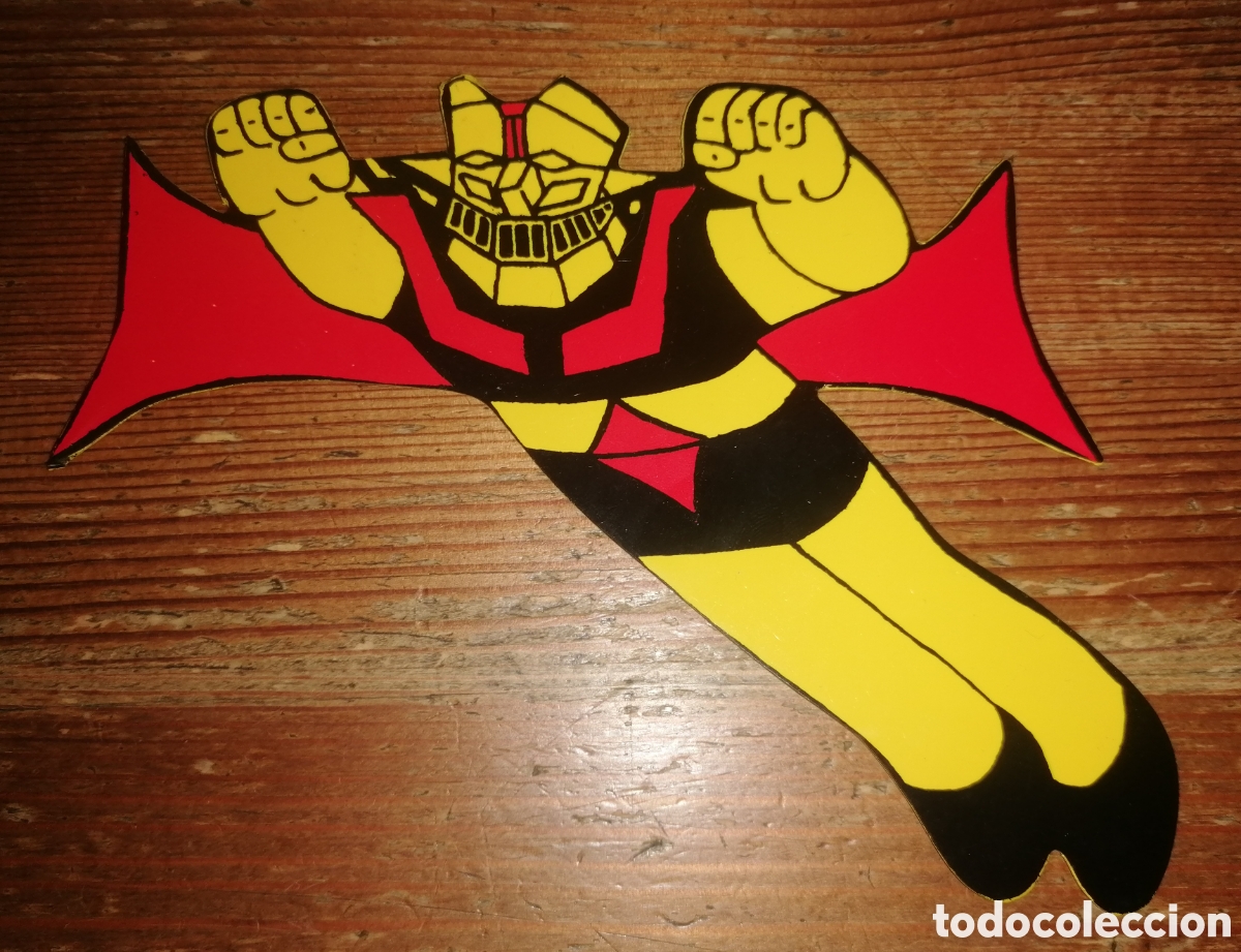 Coleccionismo cromos troquelados antiguos: Antiguo y muy raro MAZINGER Z