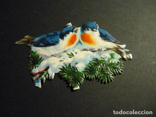 Sammeln alte gestanzte Sammelbilder: PAJAROS CROMO TROQUELADO