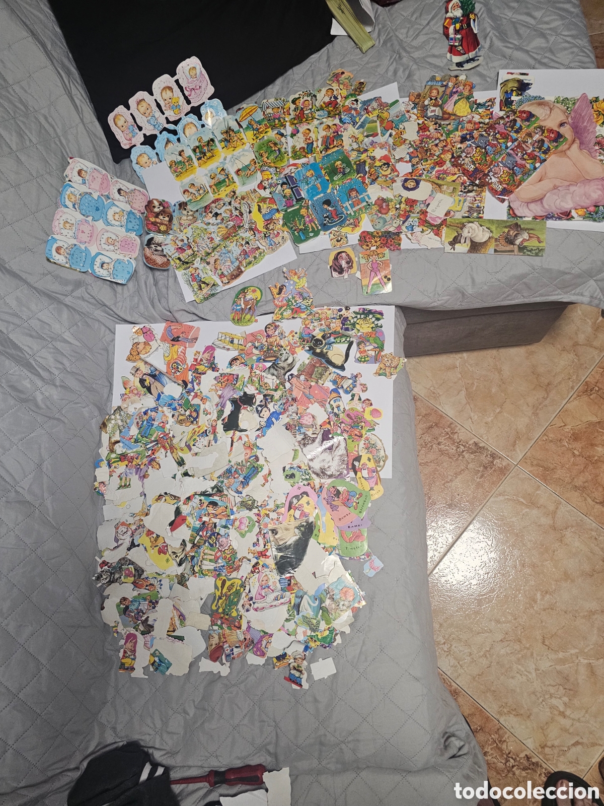 Coleccionismo cromos troquelados antiguos: Cromos troquelado recortables de kruger