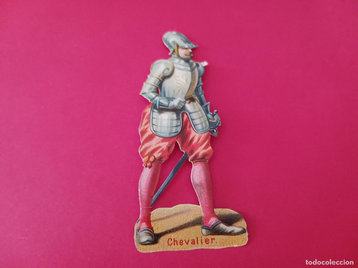 Coleccionismo cromos troquelados antiguos: cromo troquelado, chevalier, sin nombre comercial
