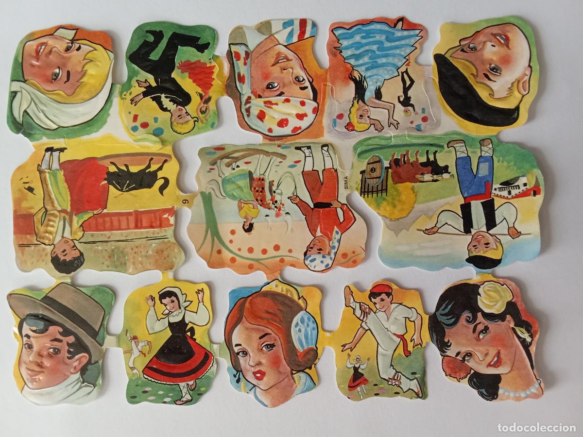 Coleccionismo cromos troquelados antiguos: L&aacute;mina cromos troquelados Sima a&ntilde;os 70