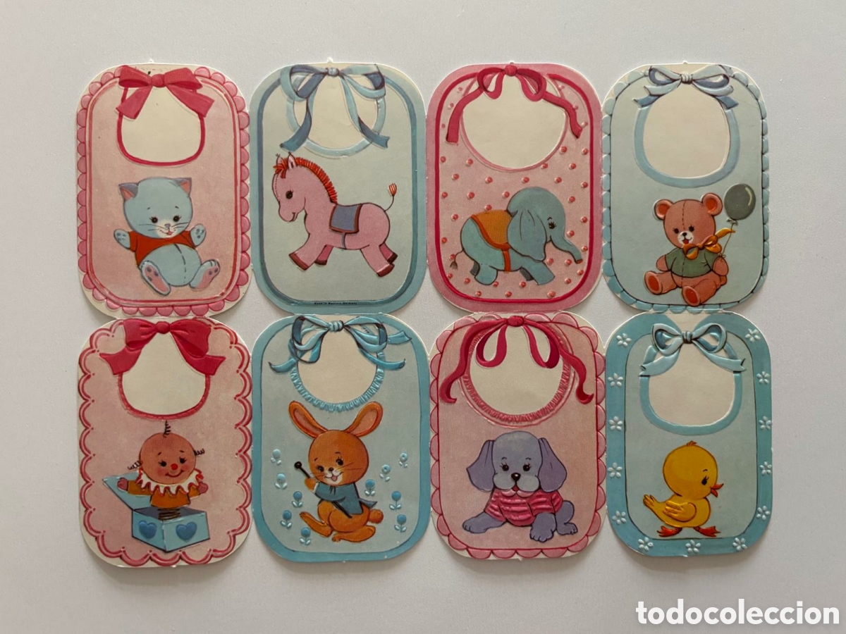 Coleccionismo cromos troquelados antiguos: L&aacute;mina CROMOS TROQUELADOS alemanes KRUGER relieve ni&ntilde;os beb&eacute;s NUEVA colecci&oacute;n antigua juego infantil
