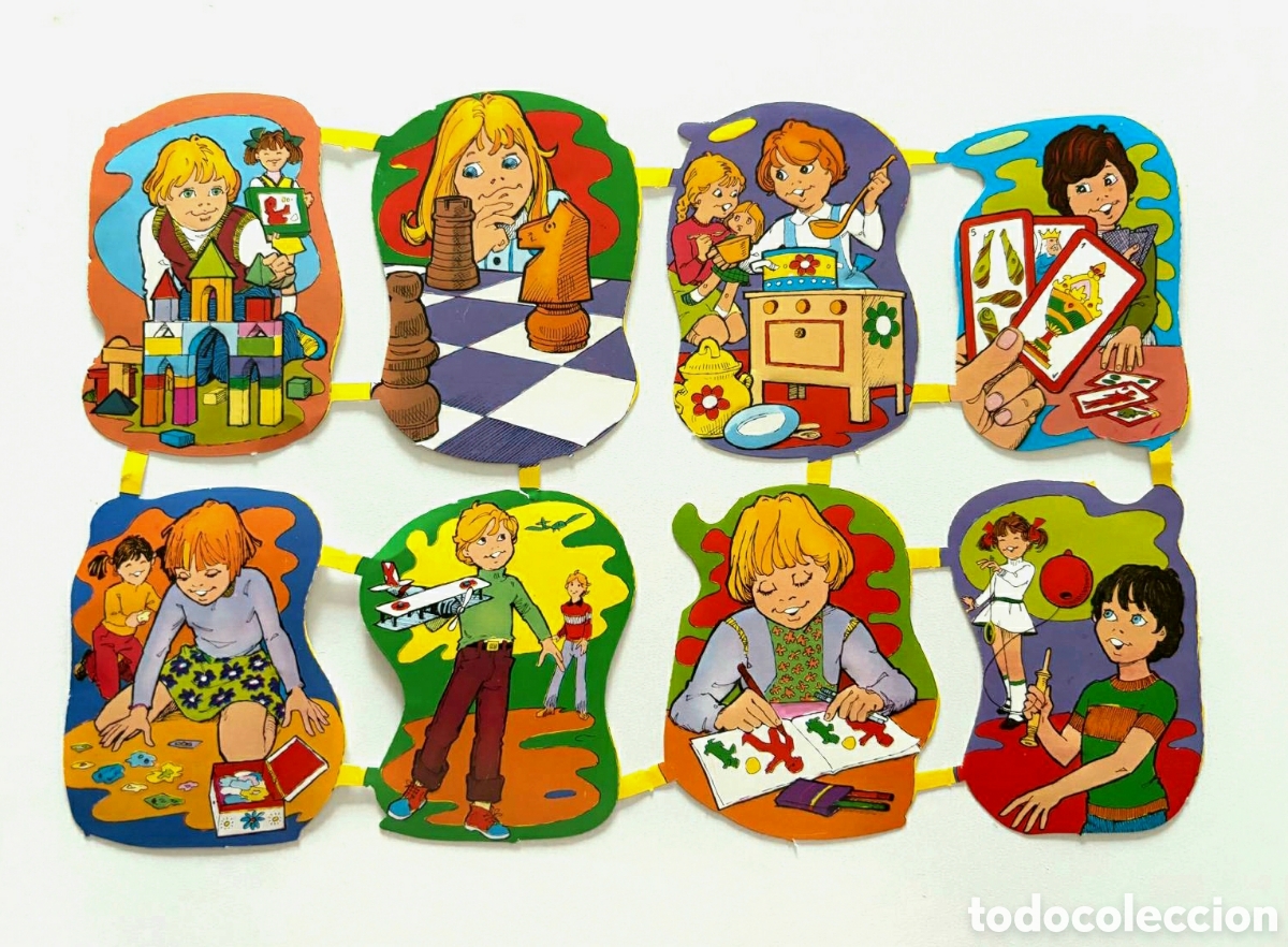 Coleccionismo cromos troquelados antiguos: L&aacute;mina CROMOS TROQUELADOS espa&ntilde;oles MAVES GRANDES relieve ni&ntilde;os juegos 70/80 NUEVA colecci&oacute;n picar