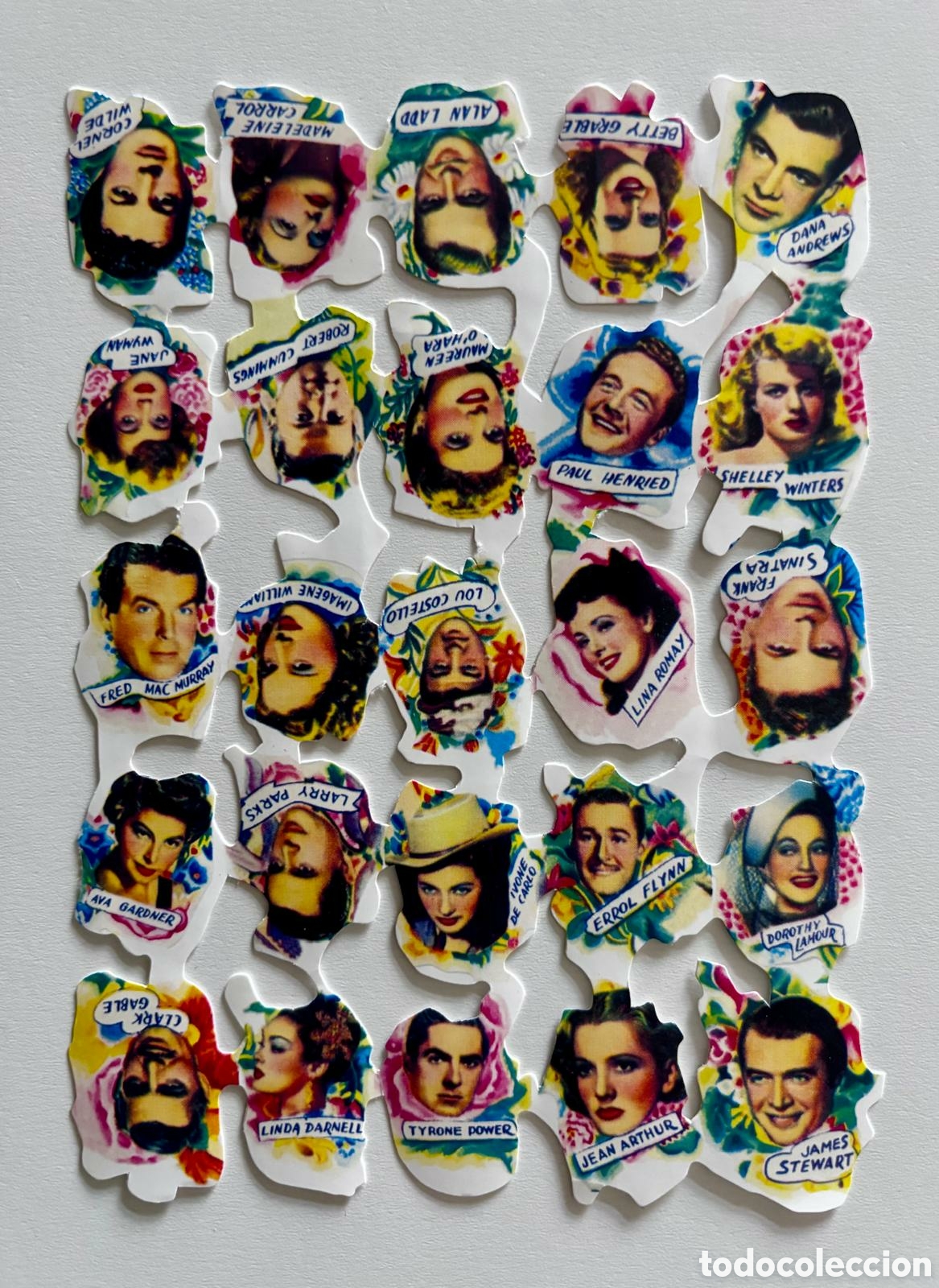 Coleccionismo cromos troquelados antiguos: L&aacute;mina CROMOS TROQUELADOS espa&ntilde;oles ACTUALES REEDICI&Oacute;N dibujos 70/80 NUEVA colecci&oacute;n juegos ni&ntilde;os