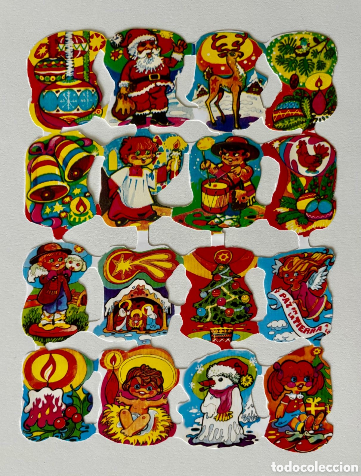 Coleccionismo cromos troquelados antiguos: L&aacute;mina CROMOS TROQUELADOS espa&ntilde;oles ACTUALES REEDICI&Oacute;N dibujos 70/80 NUEVA colecci&oacute;n juegos ni&ntilde;os