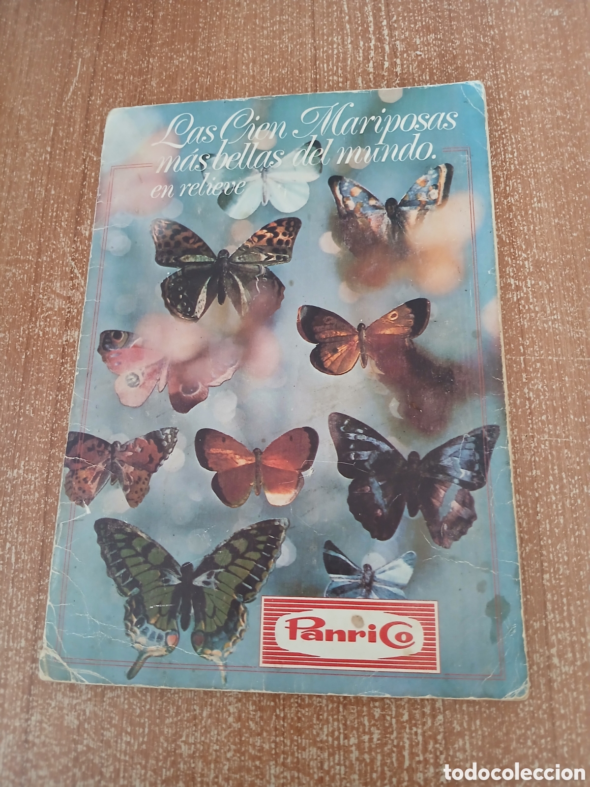 Coleccionismo cromos troquelados antiguos: Album &rdquo;las 100 mariposas m&aacute;s bellas del mundo&rdquo;.Panrico