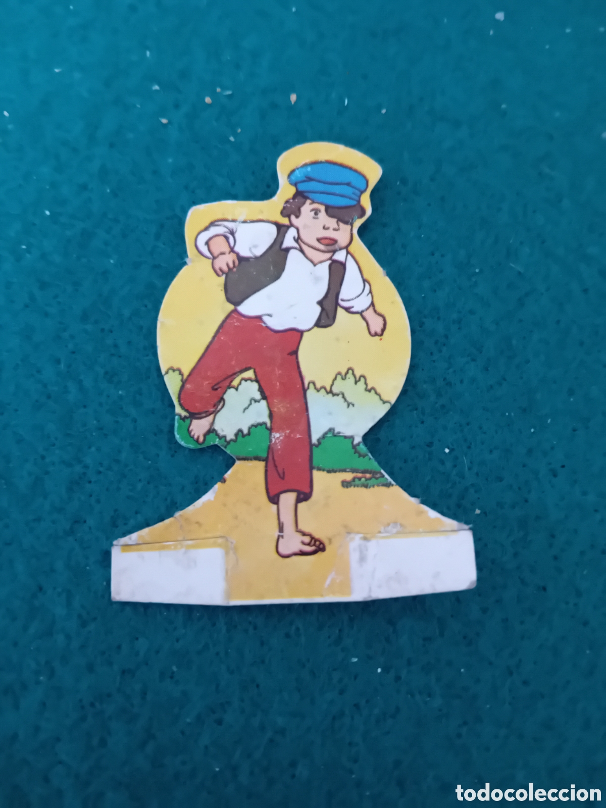 Coleccionismo cromos troquelados antiguos: Cromo troquelado Cropan Tom Sawyer n&deg;5