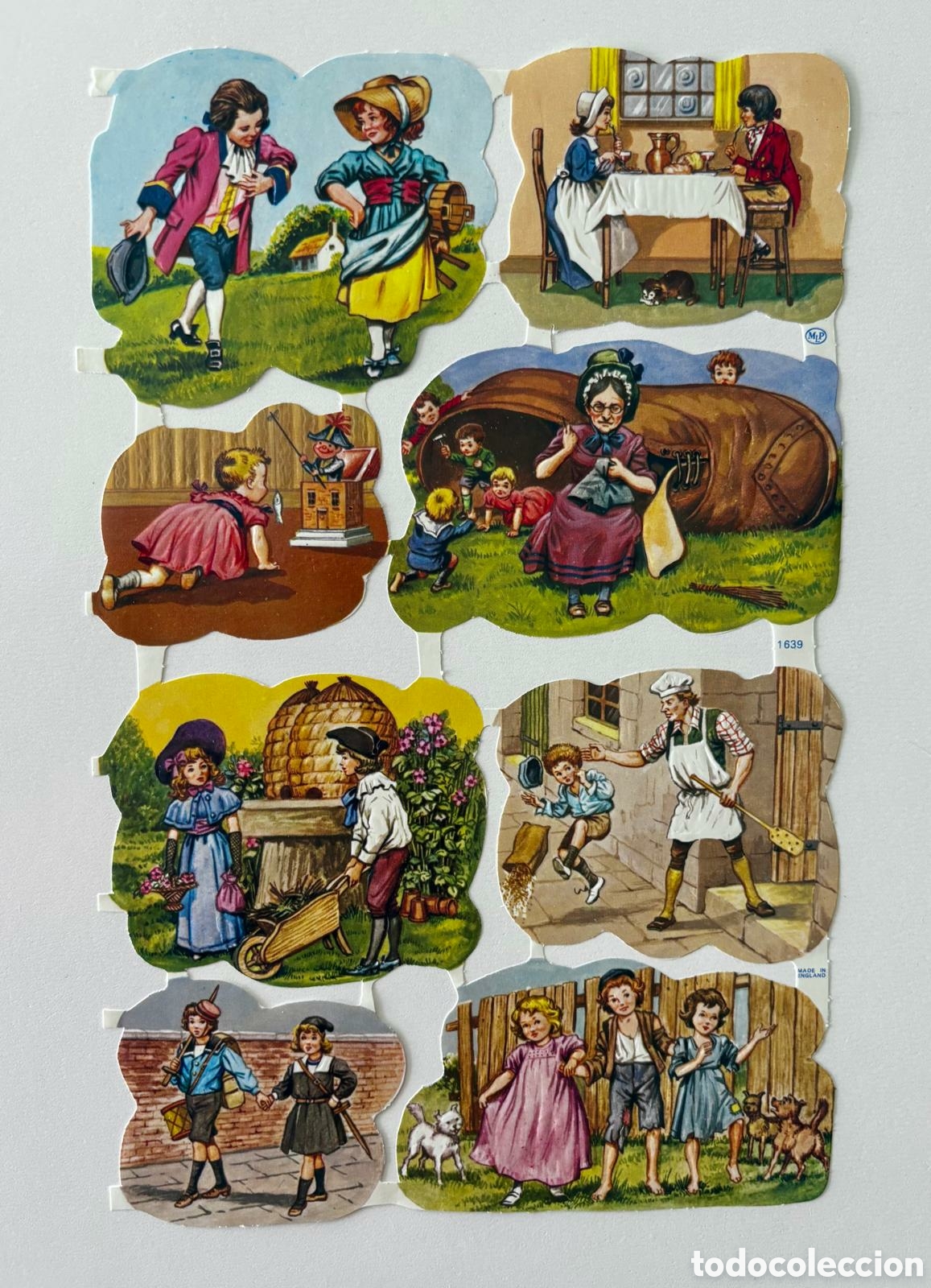 Coleccionismo cromos troquelados antiguos: L&aacute;mina CROMOS TROQUELADOS ingleses MLP 1602 transportes animales NUEVA colecci&oacute;n infantiles ni&ntilde;as