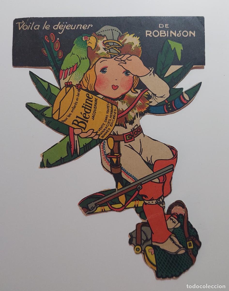 Coleccionismo cromos troquelados antiguos: ANTIGUOS CROMOS TROQUELADOS ( BLEDINE ) FRANCIA DECADA DE LO 30