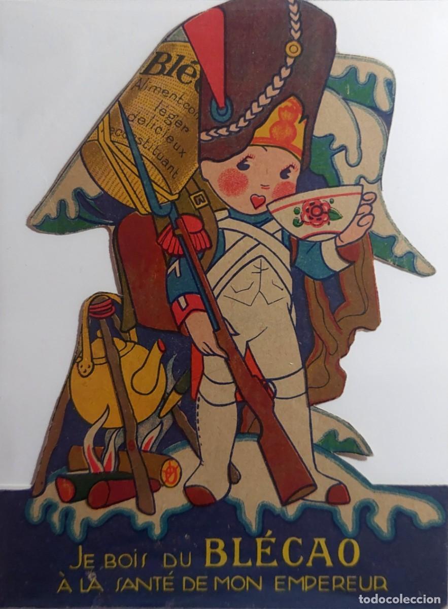 Coleccionismo cromos troquelados antiguos: ANTIGUO LOTE DE PUBLICIDAD TROQUELADA ( BLECAO ) FRANCIA DE LA DECADA DE LOS 30